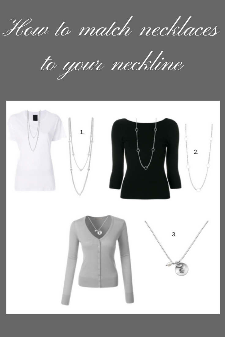 which necklace to wear with which neckline?