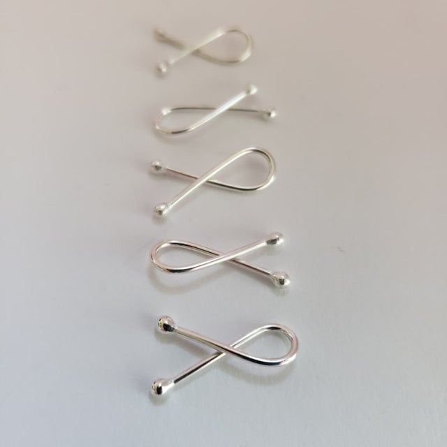 Most popular sterling silver stitch markers for knitting