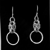 handcrafted silver earrings