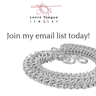 join my email list laura teague jewelry