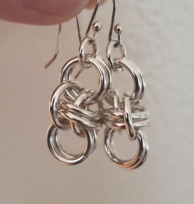 big sterling silver earrings