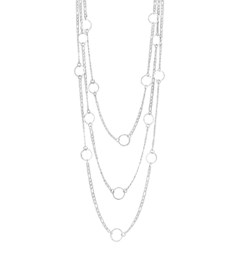 stainless steel necklace for women, layered necklace for women