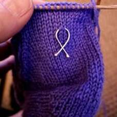 Silver stitch markers knitting crochet