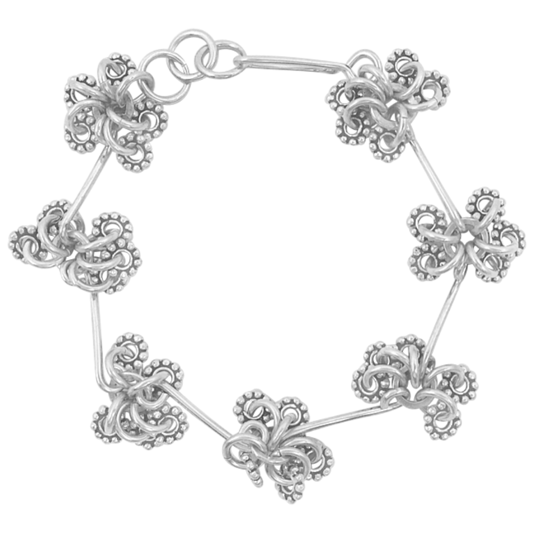 Daisy Little Thing - Silver Bracelet - Paparazzi Accessories