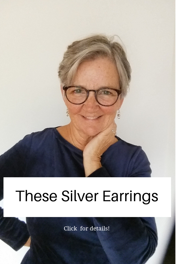 Sterling silver handmade unique earrings