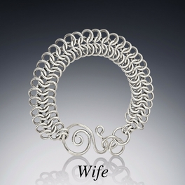 sterling silver link bracelet